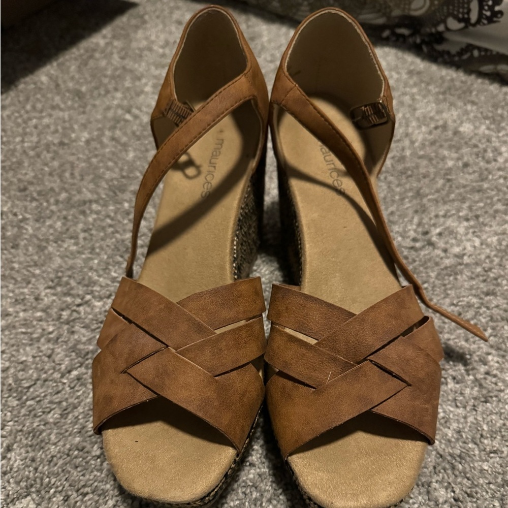 Brown sandals